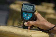elmatronic F/NF SMART rétegvastagság mérő statisztikai adatkijelzéssel, ipari felhasználásra tűzvédelmi és galvánbevonatok mérésére